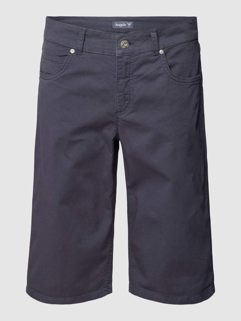 Bermudas im 5-Pocket-Design in marineblau