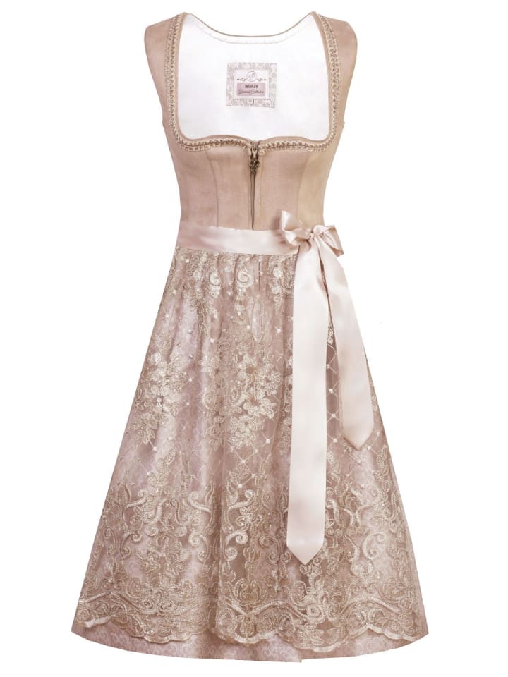 MarJo Dirndl GABI in taupe günstig kaufen