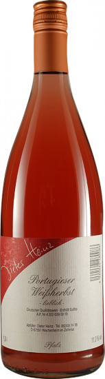 2022 Portugieser Weißherbst lieblich 1,0 L - Weingut Dieter Heinz