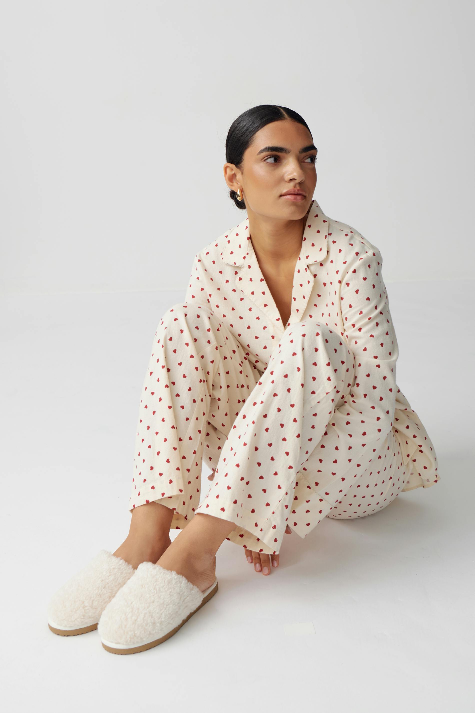 Flannel pyjamas trousers