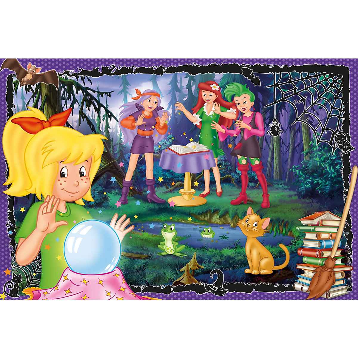Puzzle Bibi Blocksberg Voll verhext!, 60 Teile