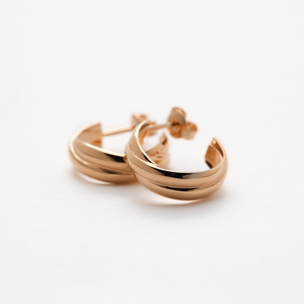Esprit Créoles 925 Argent Boucles d'oreilles