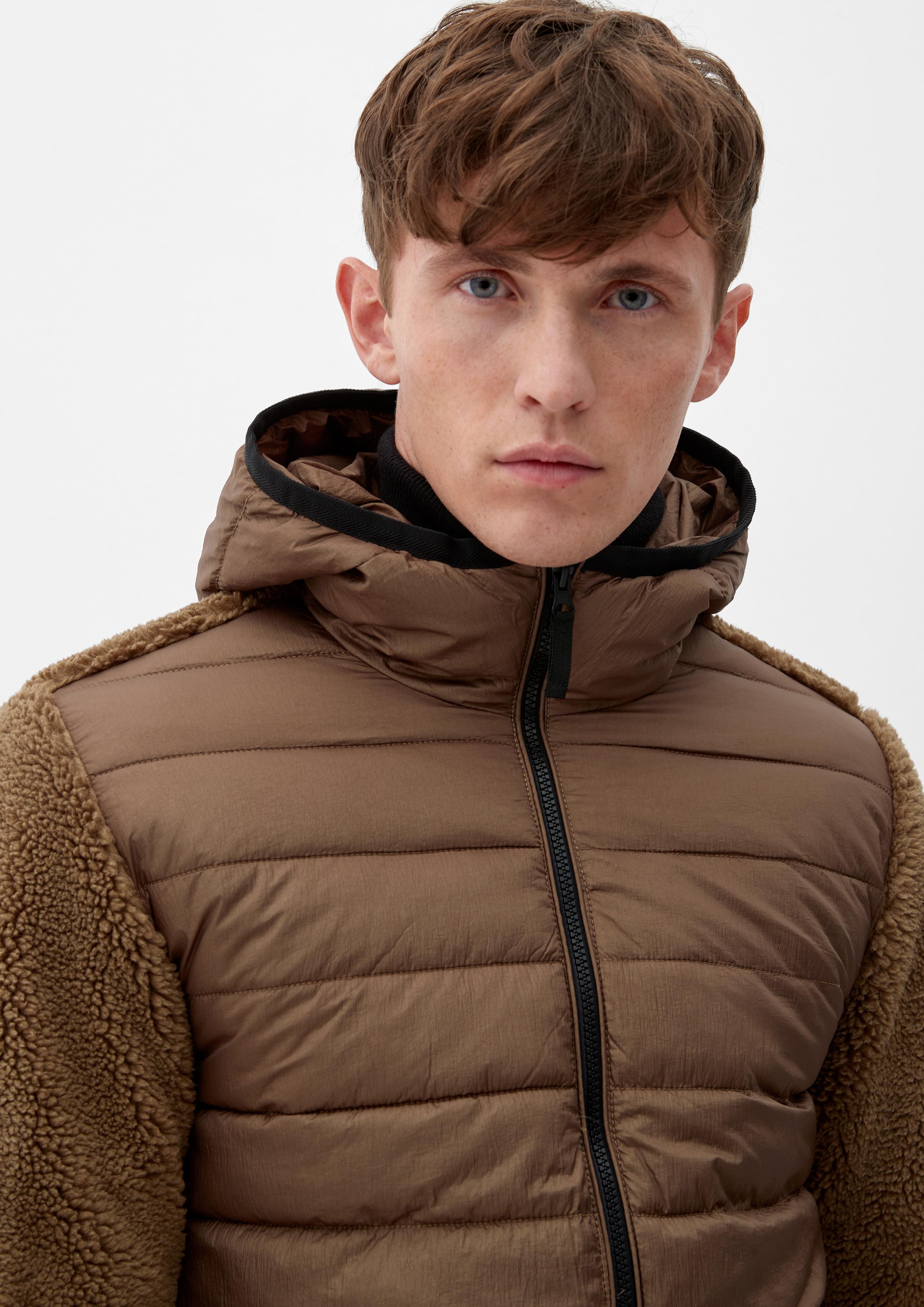 Jacke im Fabricmix  2115330-8592