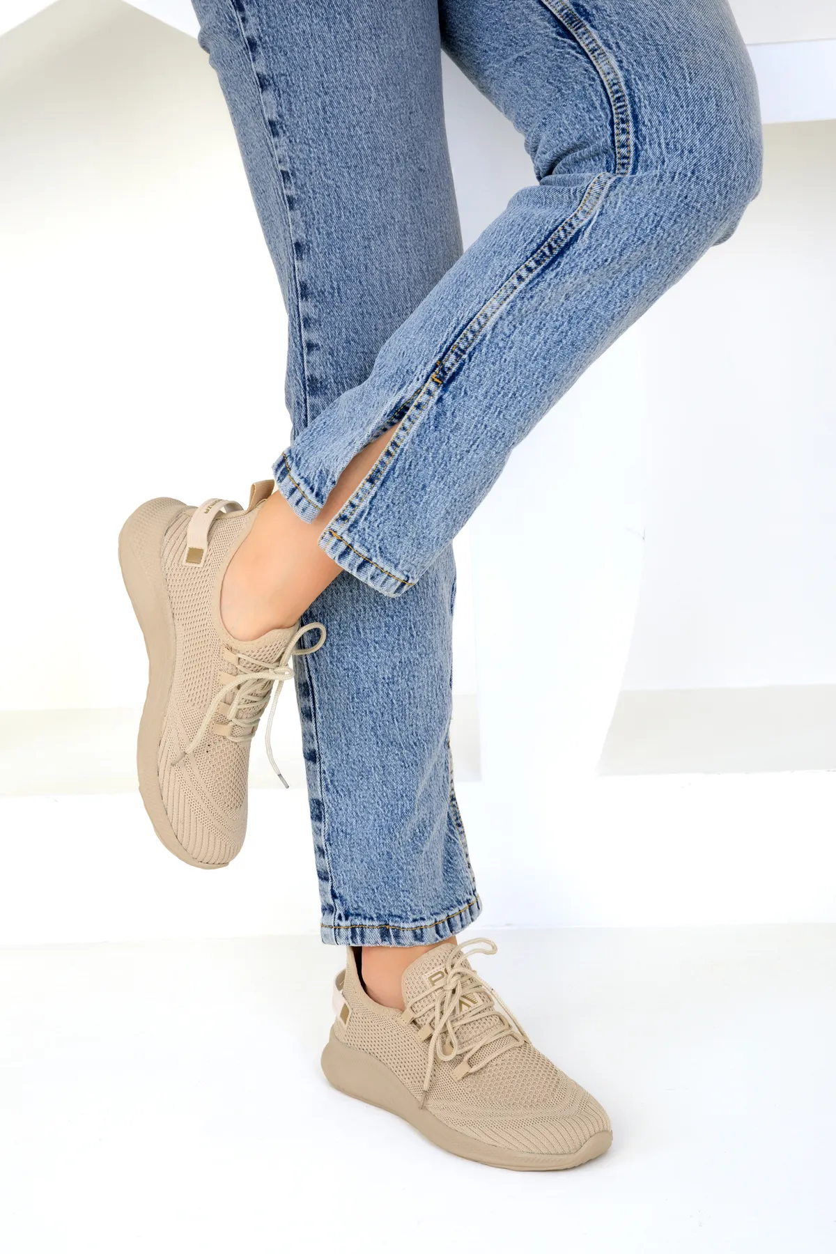 SOHO  Beige-Beige Unisex Sneaker 16884