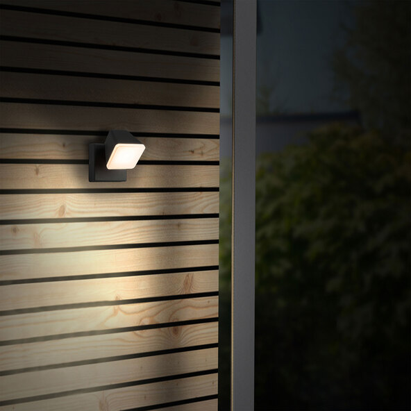 LED-Außenwandleuchte Isacco, 12 W, 1.300 lm