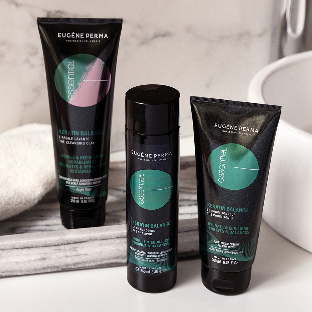 essentiel Eugène Perma Professionnel  Essentiel Keratin Balance Argile Lavante 250ML Argile