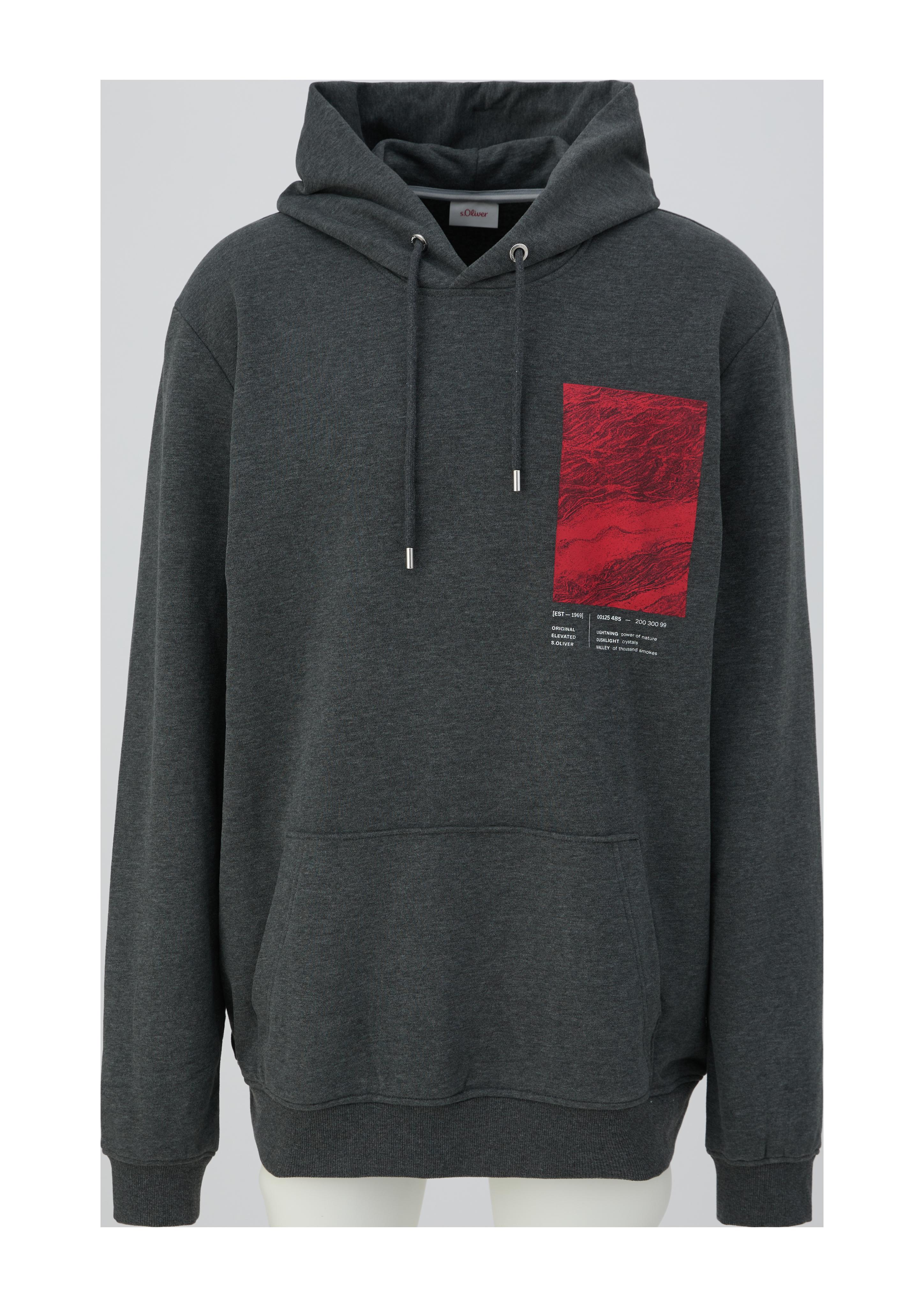 Kapuzensweater mit Frontprint  2143333-98D1