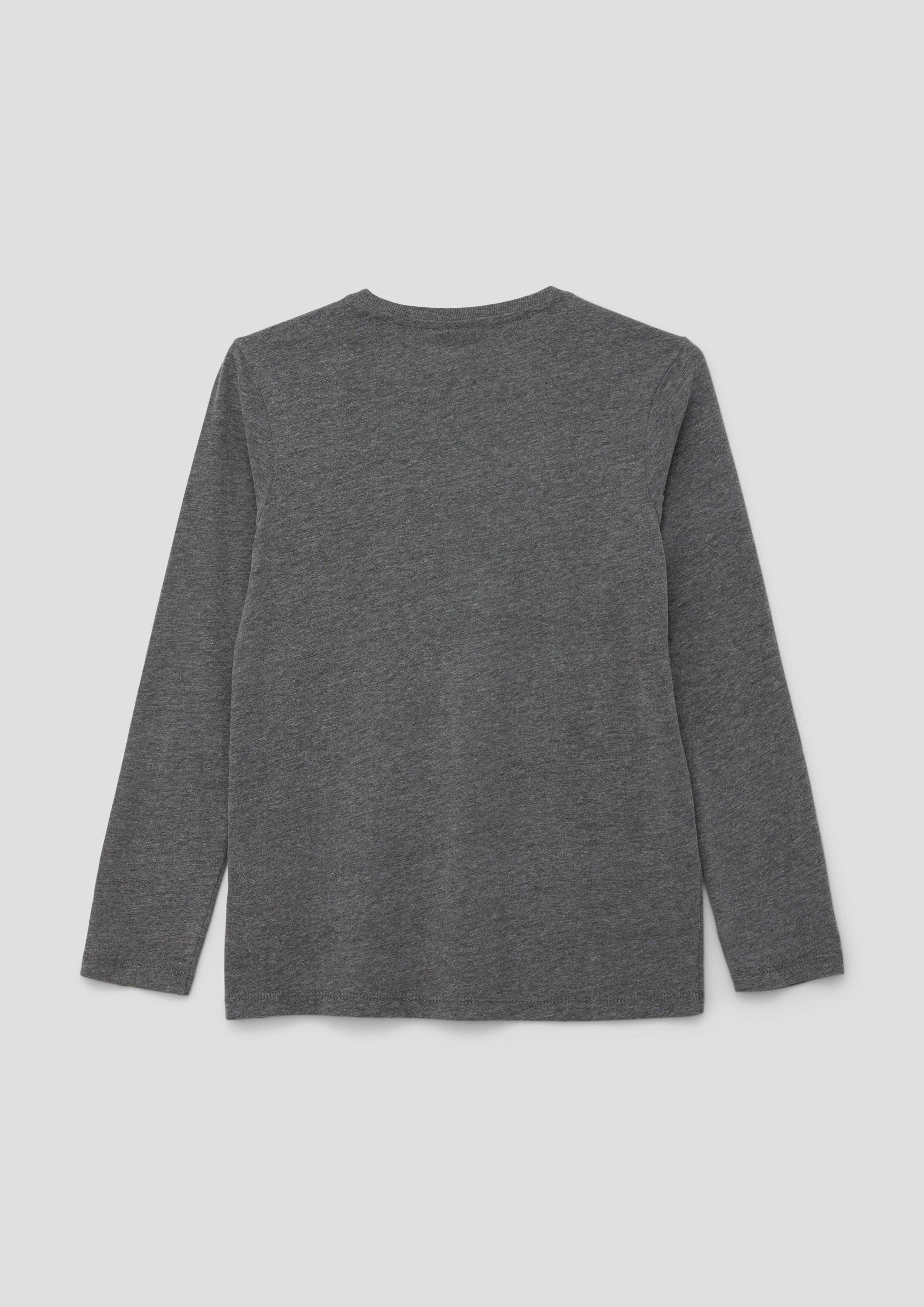 Longsleeve mit Frontprint  2134040-9730