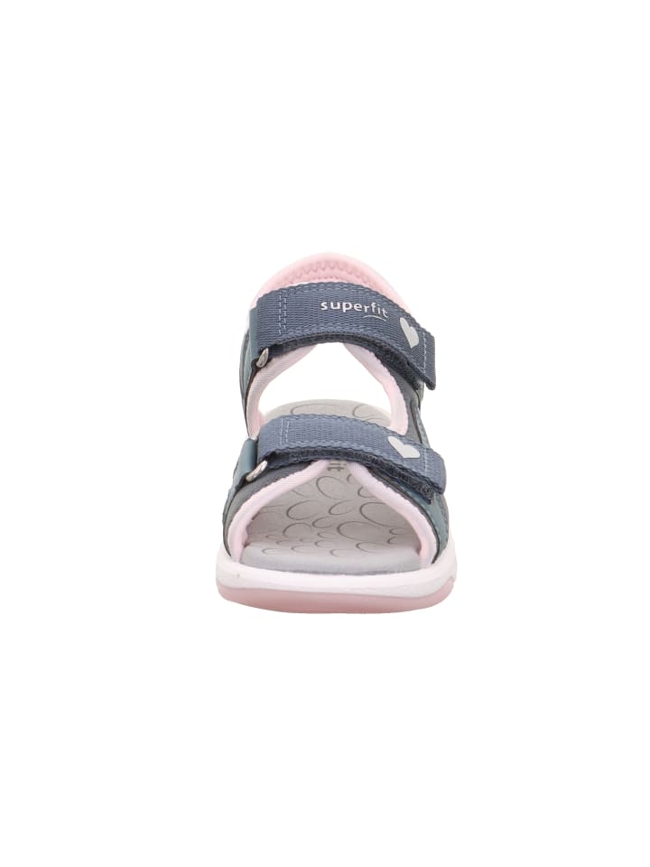 superfit Sandale PEBBLES in Blau/Rosa günstig kaufen