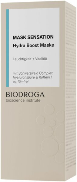 Biodroga Bioscience Institute Mask Sensation Hydra Boost Maske  Gesichtsmaske