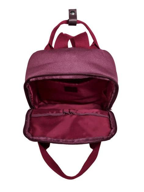 Rucksack mit aufgesetztem Reißverschlussfach