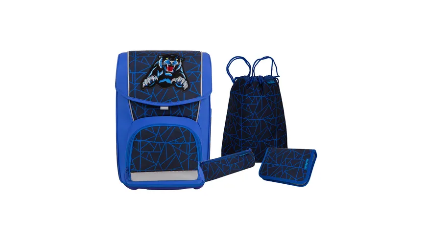 McNeill Schulranzen-Set Basic 4teilig Wild