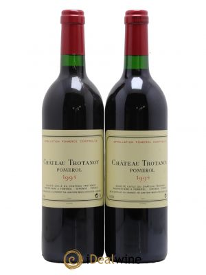 Château Trotanoy  1994 - Lot de 2 Bouteilles