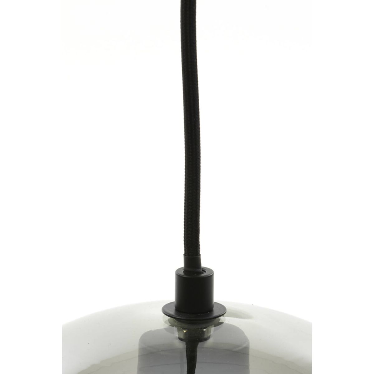 Trendhopper 10-flg Hängelampe Sali Rauchglas