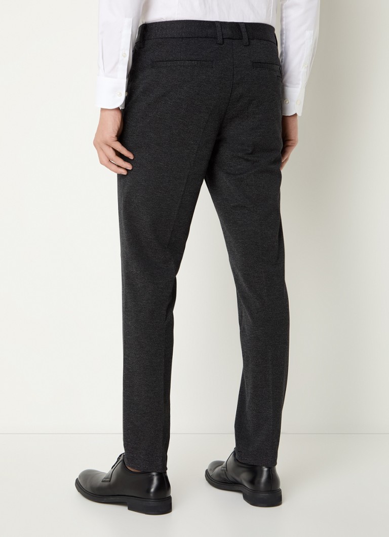Pantaloni slim fit HUGO BOSS P-Kaiton cu panouri laterale