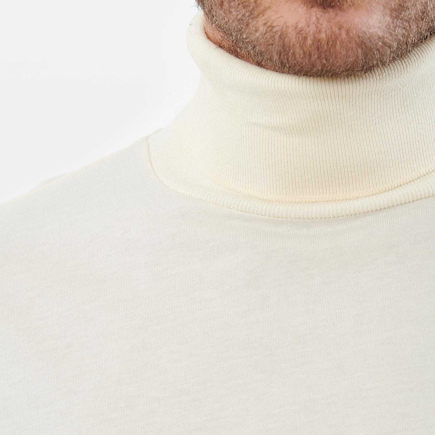 PASTE  T-shirt écru homme