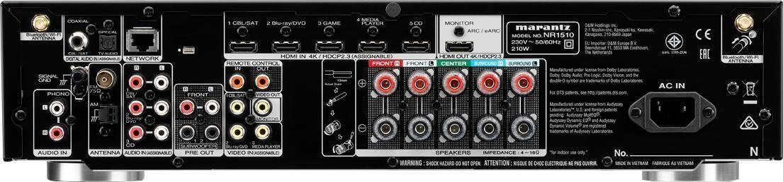 Marantz NR1510 5.1 AV-Receiver (Bluetooth, LAN (Ethernet), WLAN)
