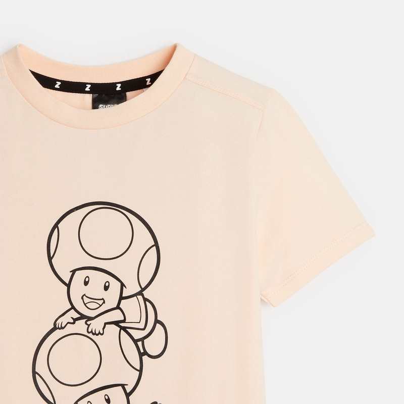 T-shirt Toad Super Mario rouge mixte Z