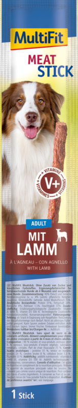 MultiFit Snacks MultiFit Meatsticks 25x12g Lamm