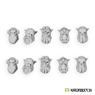 Orc Mercenaries Heads (10)