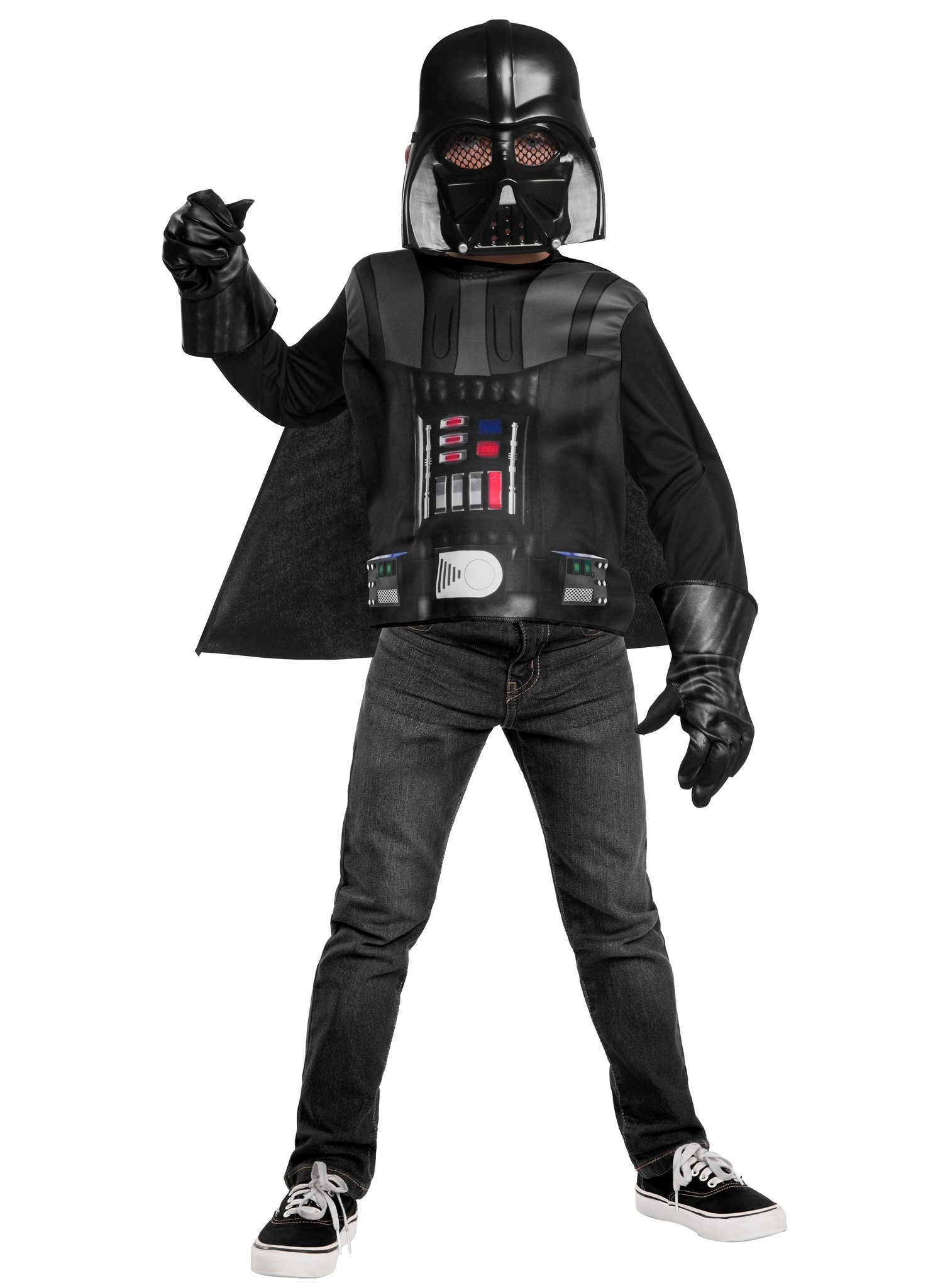 Rubie´s Kostüm Star Wars - Dunkle Seite Kostümbox für Kinder, Große Verkleidungskiste zum kleinen Preis: mit Boba Fett, Stromtroope