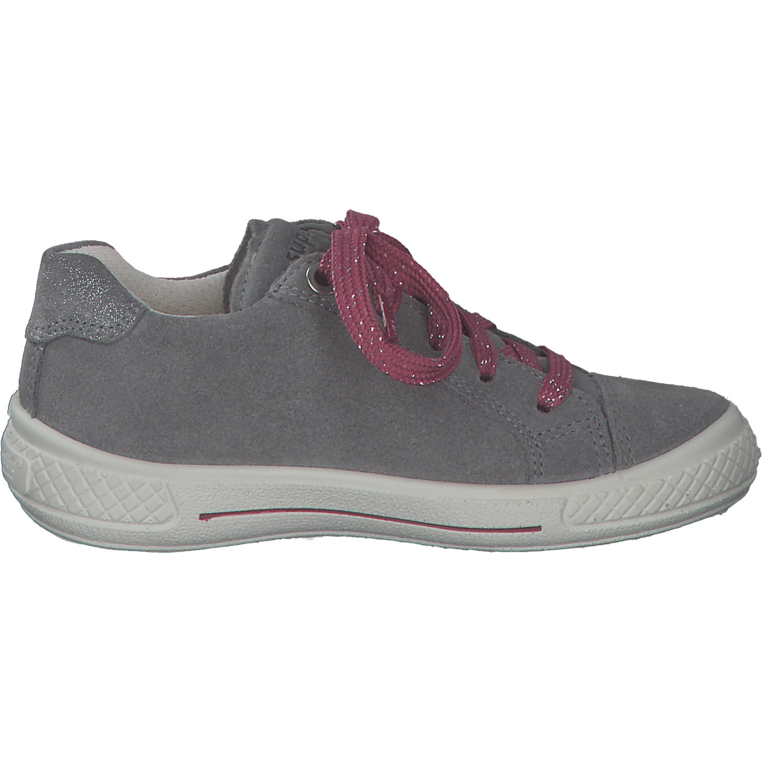 Superfit TENSY 00100, Sneakers Low, Kinder, Grau
