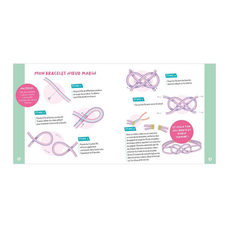 Coffret Mes créations en scoubidous - Auzou