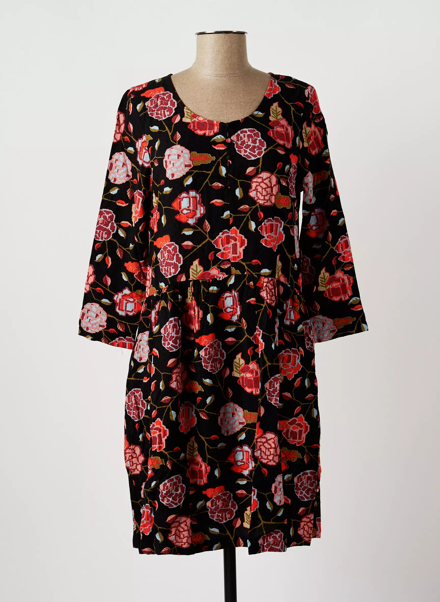 La Fiancee Du Mekong Robes Mi Longues Femme couleur noir