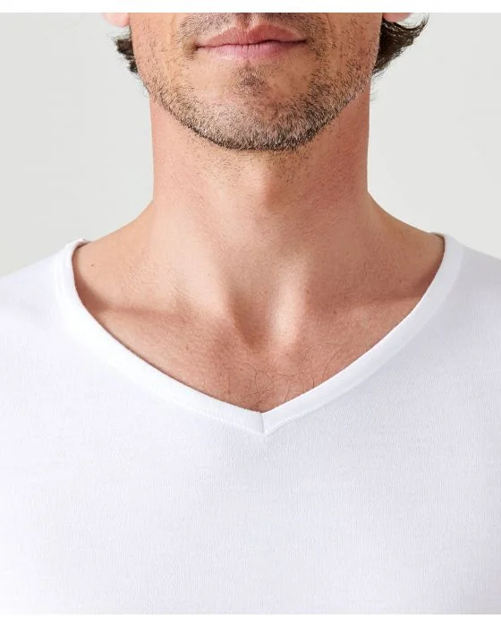 Tee-shirt col V manches courtes Thermolactyl