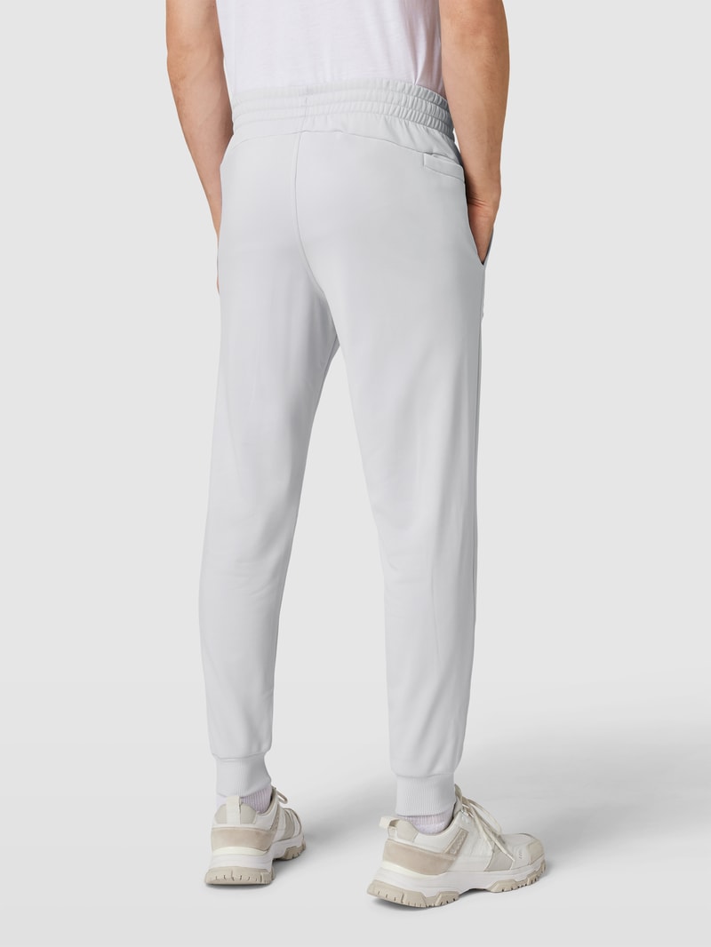 Sweatpants mit Logo-Print Modell 'Armour Fleece Joggers' in hellgrau