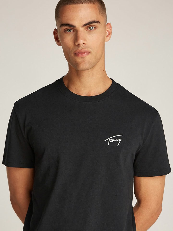 TOMMY JEANS Shirt in Schwarz günstig kaufen