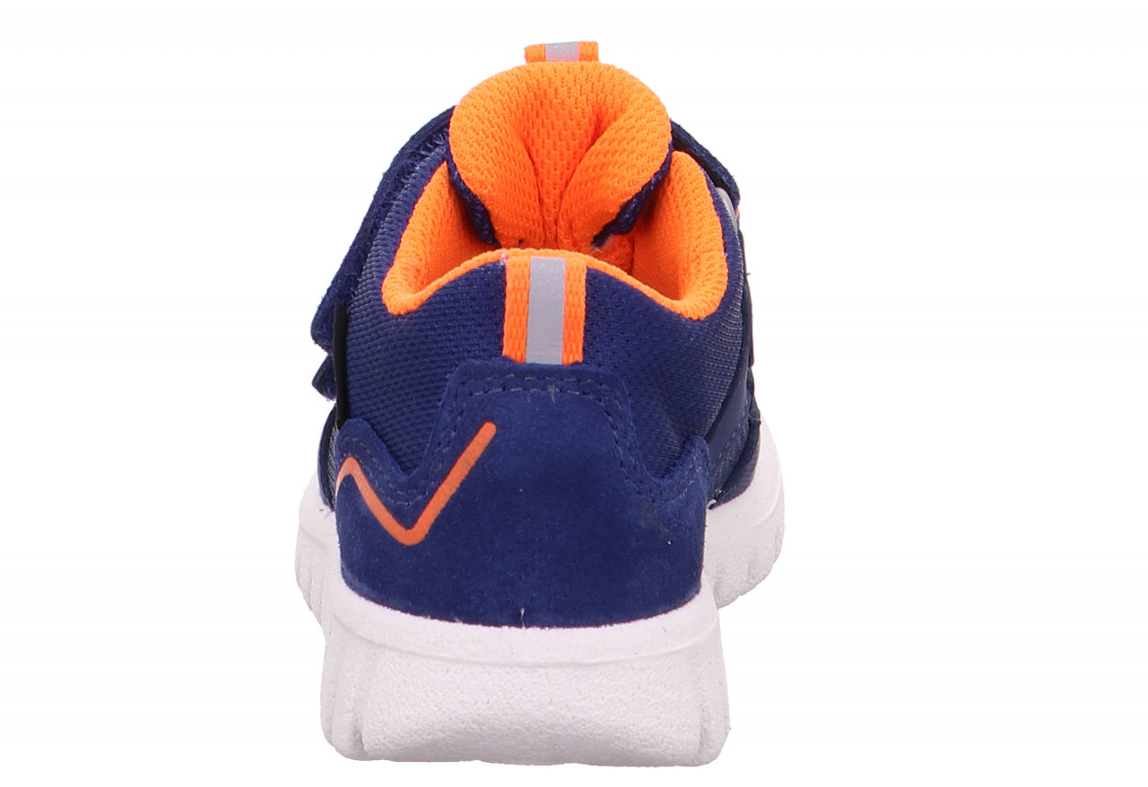 SPORT7 MINI - Blau/OrangeSneaker low mit Klettverschluss