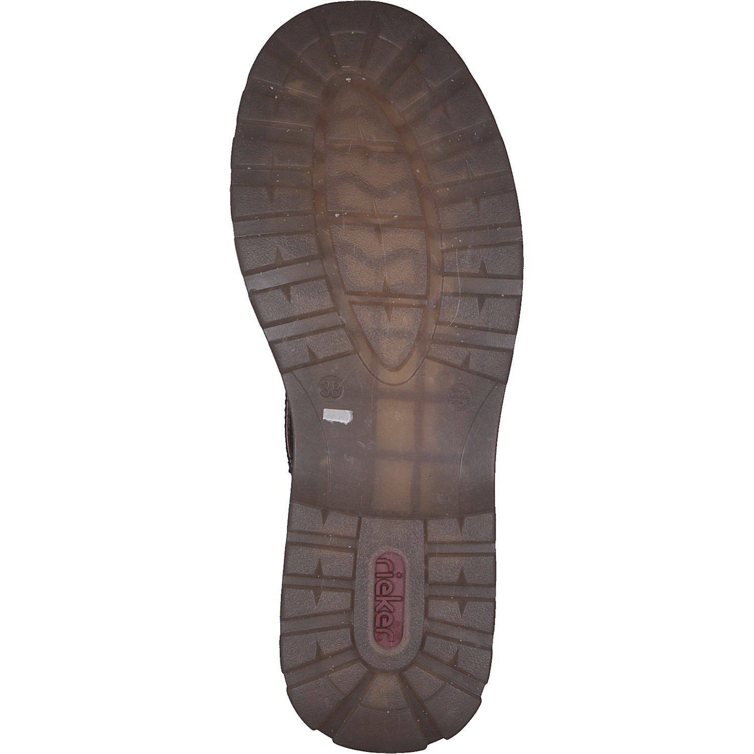 Rieker 92840, Schnürstiefeletten, Damen, Rot