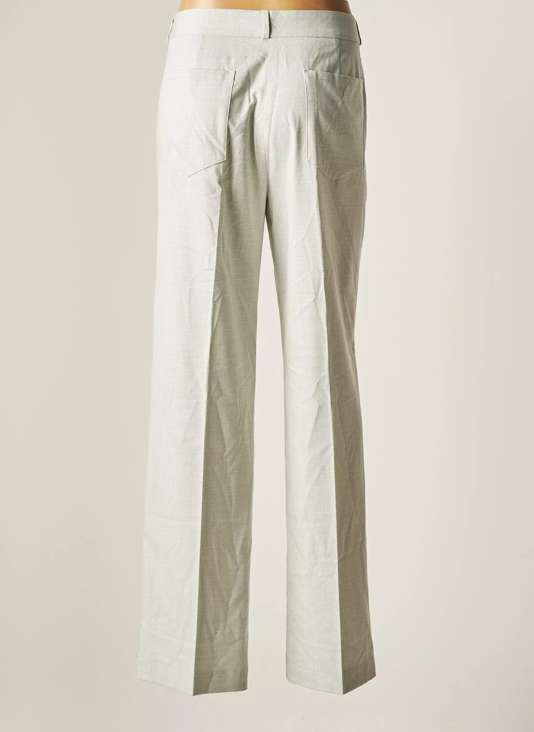 L Impeccable Marcel Pantalons Larges Femme couleur vert
