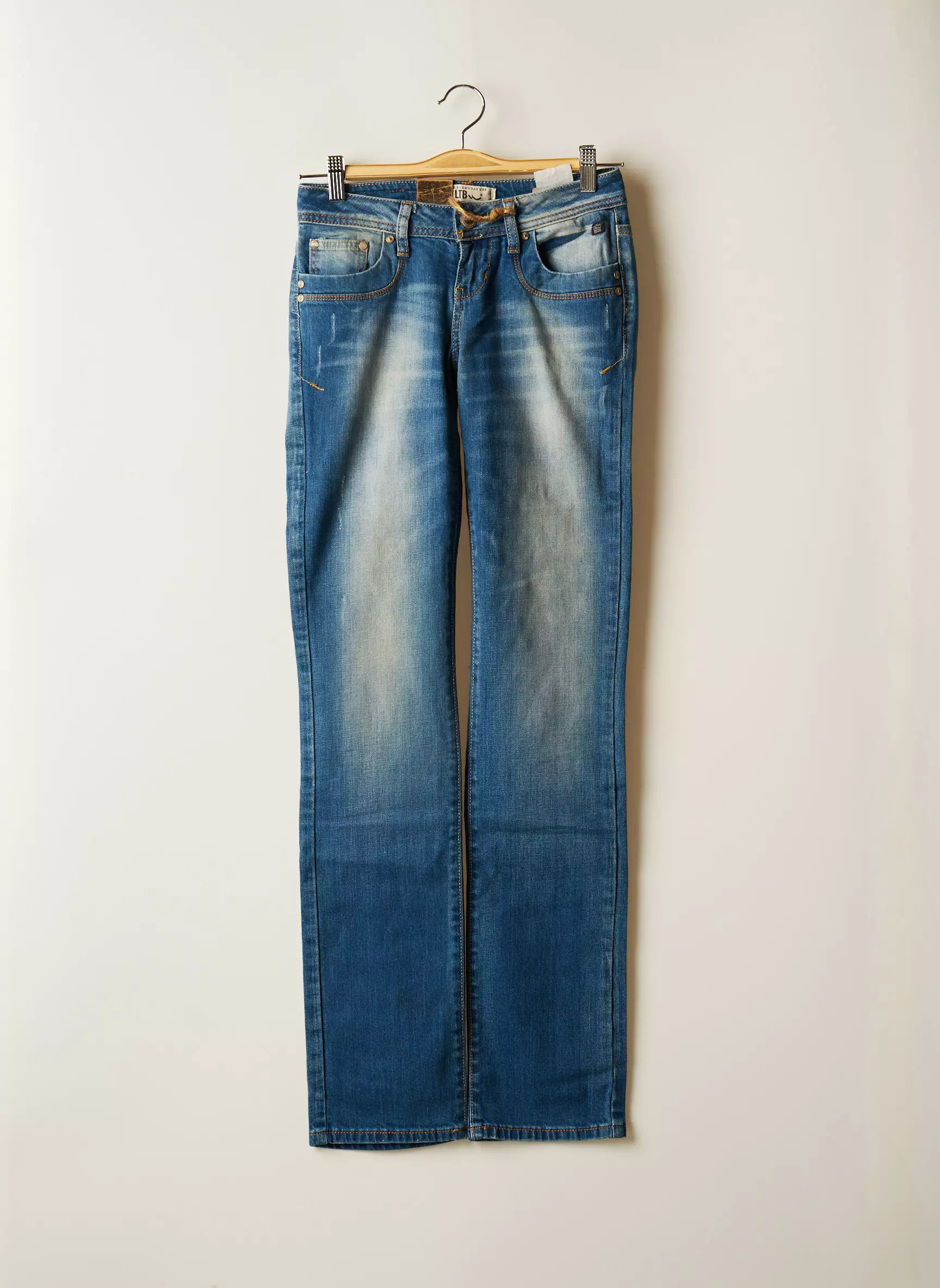 Ltb Jeans Coupe Droite Femme couleur bleu
