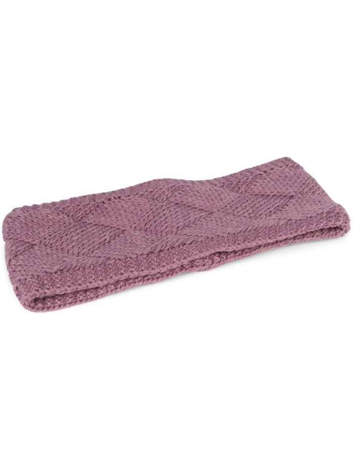 styleBREAKER Strick Stirnband in Mauve günstig kaufen onesize