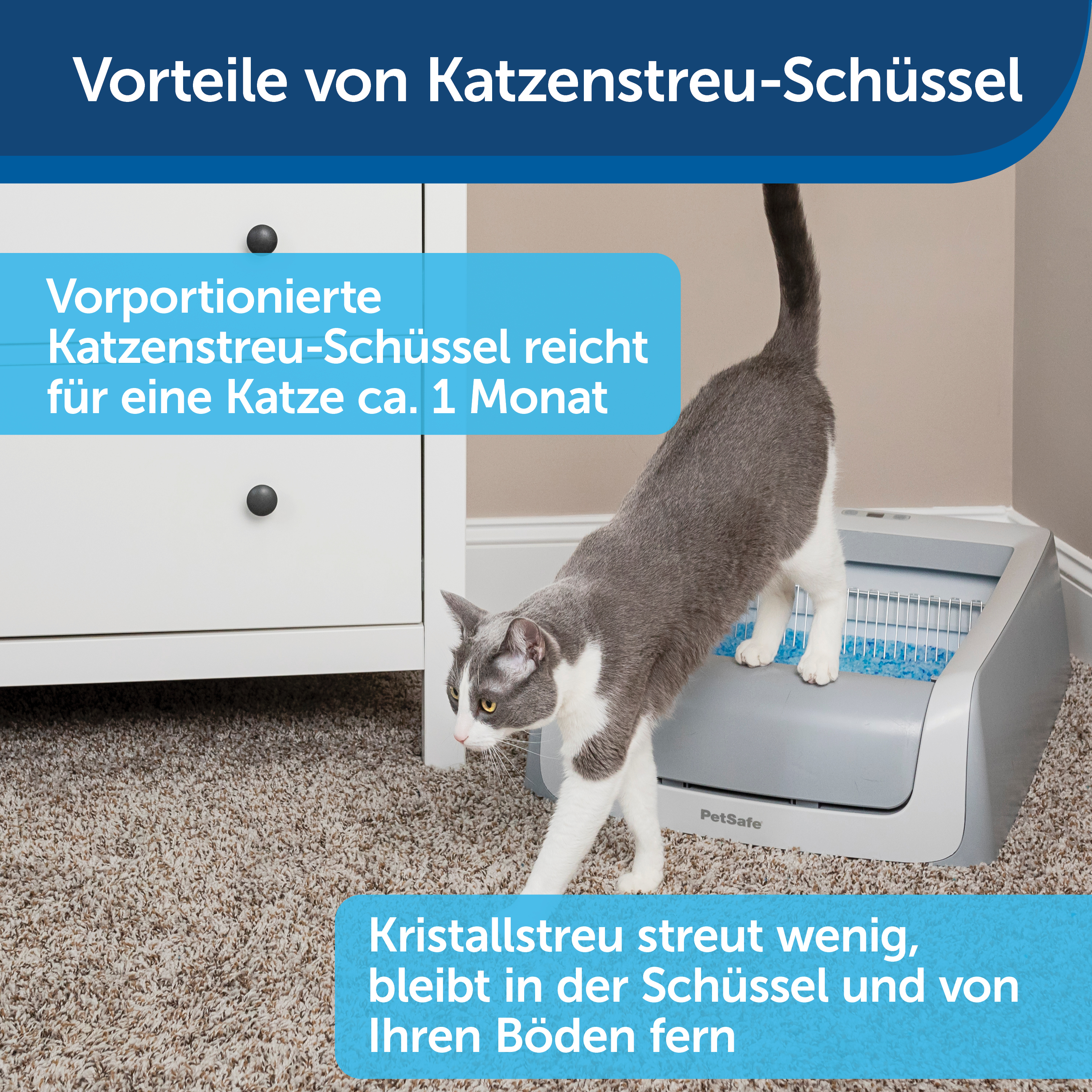 PetSafe Katzentoiletten PetSafe ScoopFree Katzentoilette