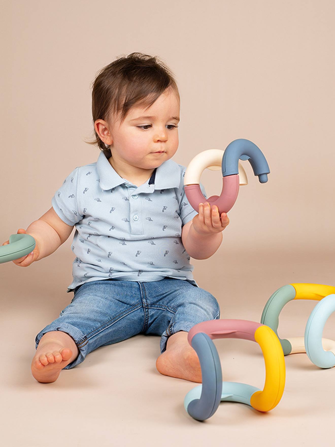 Smoby Baby Greifspielzeug Tubo Little Smoby SMOBY - mehrfarbig