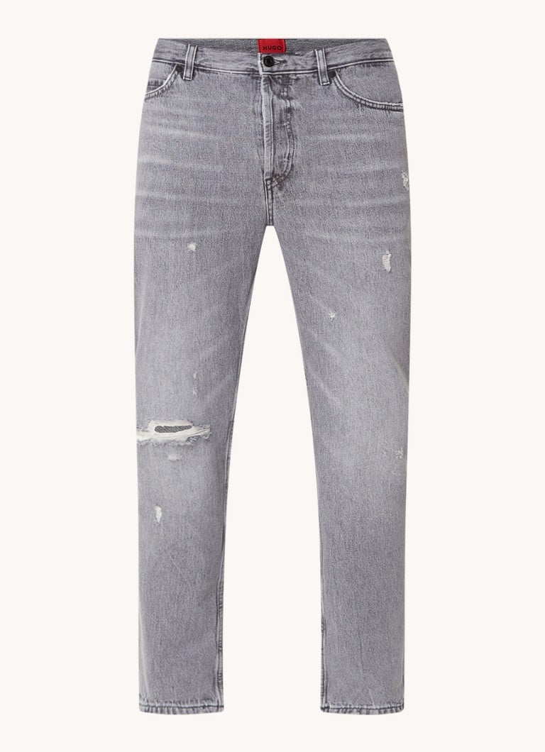 Blugi HUGO BOSS 634 slim fit, culoare spălată