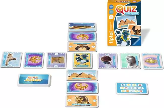 tiptoi® Quiz Altes Ägypten - Lernspiel ab 6 Jahren