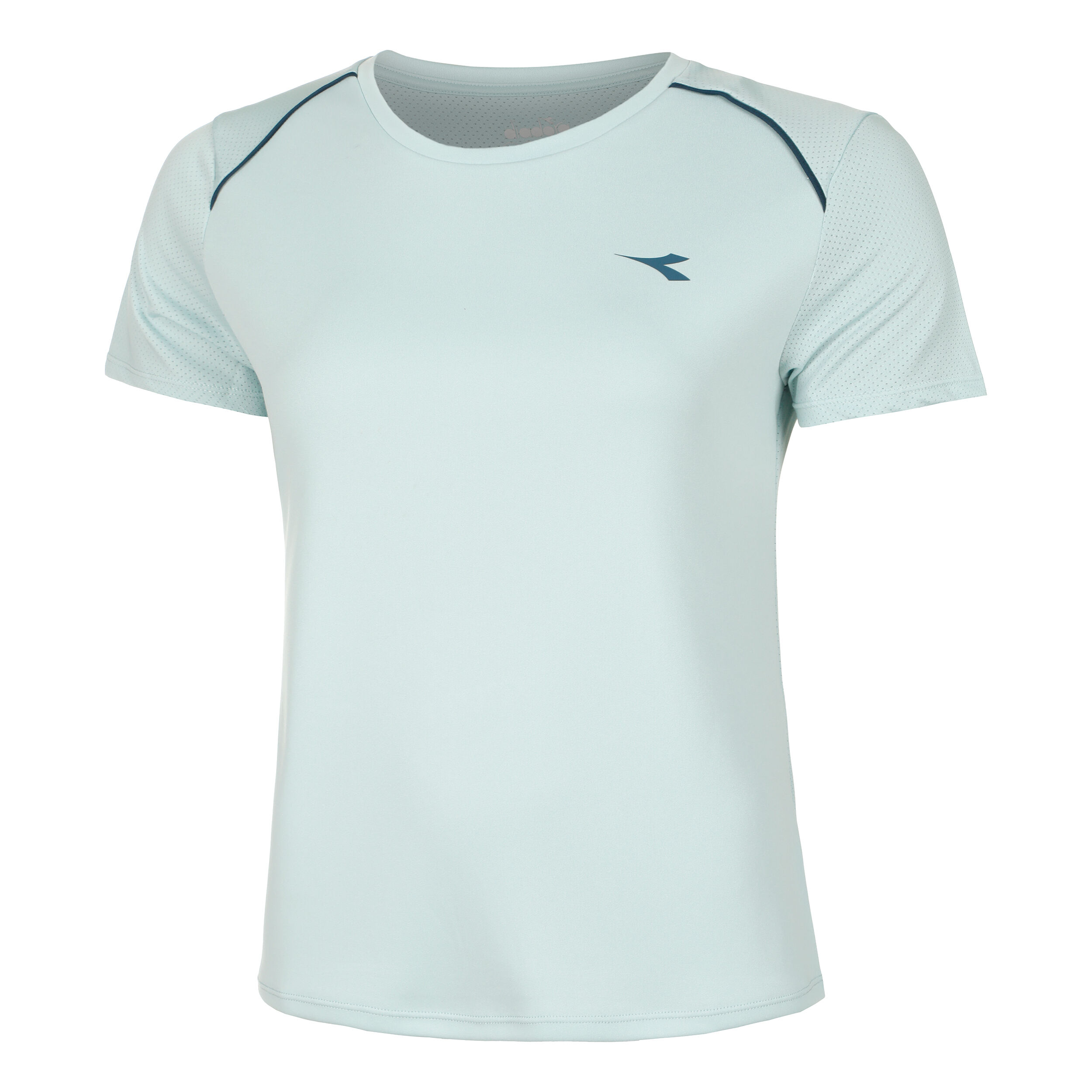 L. T-Shirt Damen - Hellblau