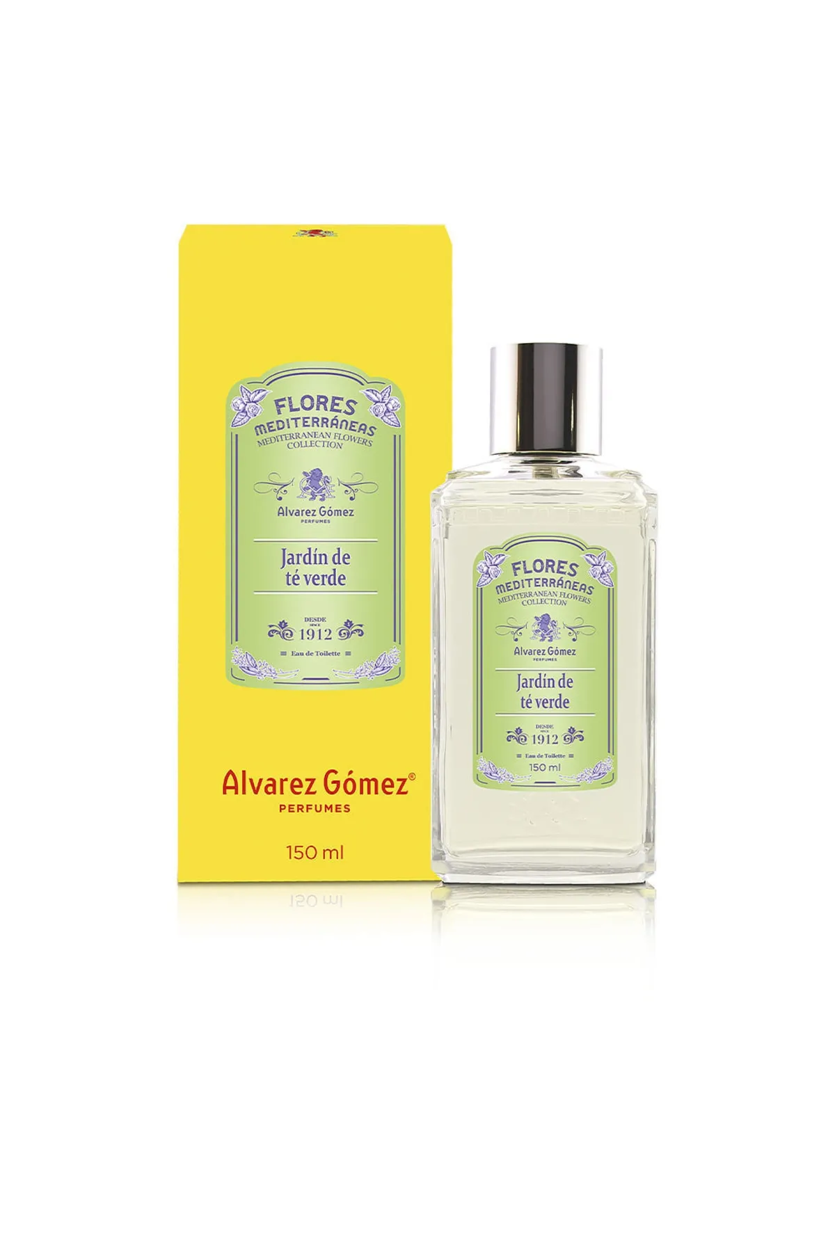 Alvarez Gomez  Flores Mediterraneas Jardin Té Verde Eau De Toilette Spray Alvarez Gomez 150 ml