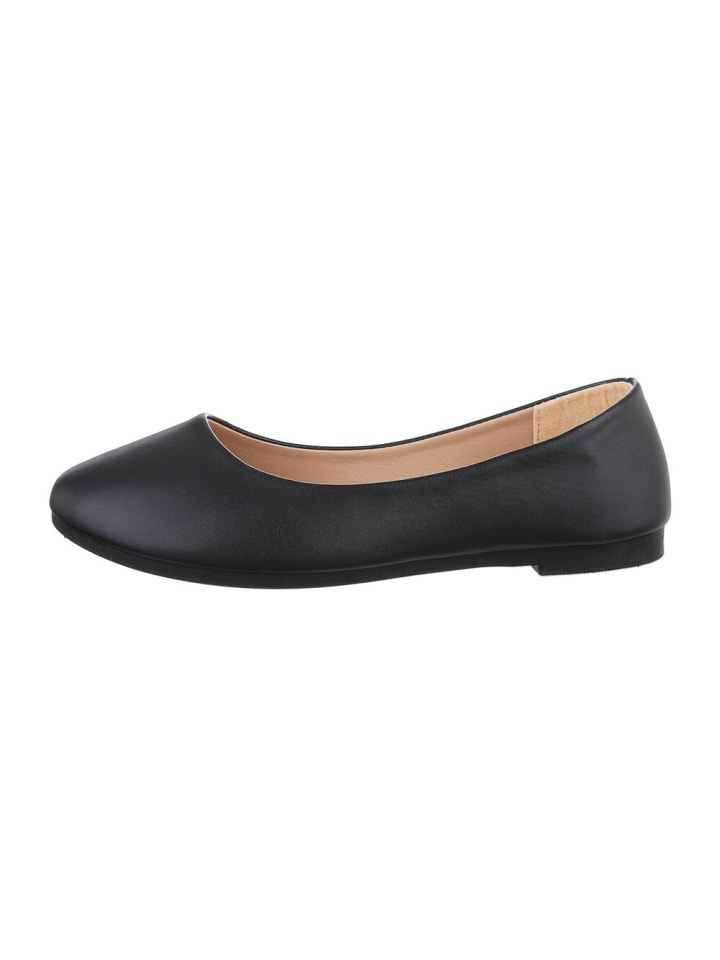 Ital-Design Ballerina in Schwarz günstig kaufen