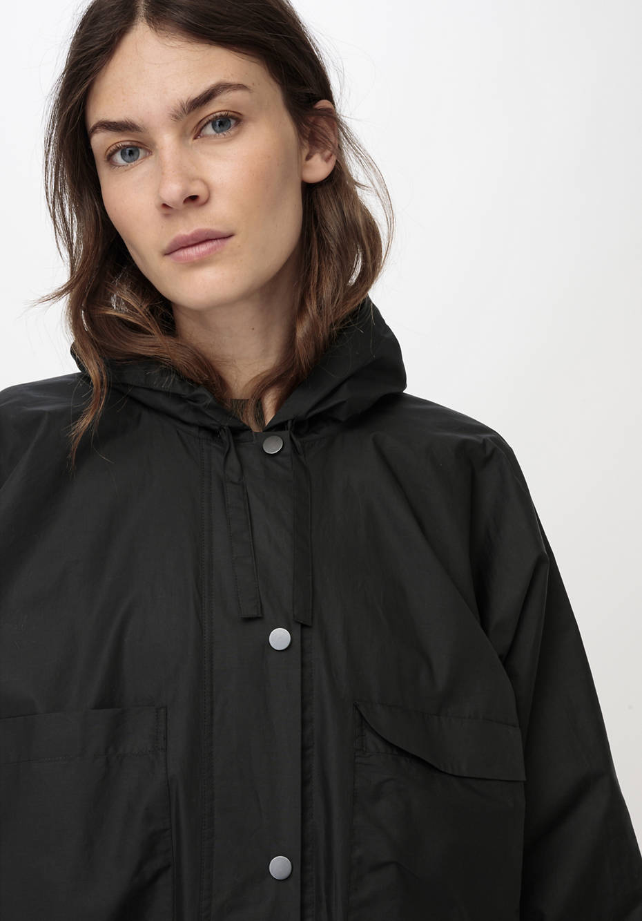 ZERO WASTE Cape aus reiner Bio-Baumwolle
