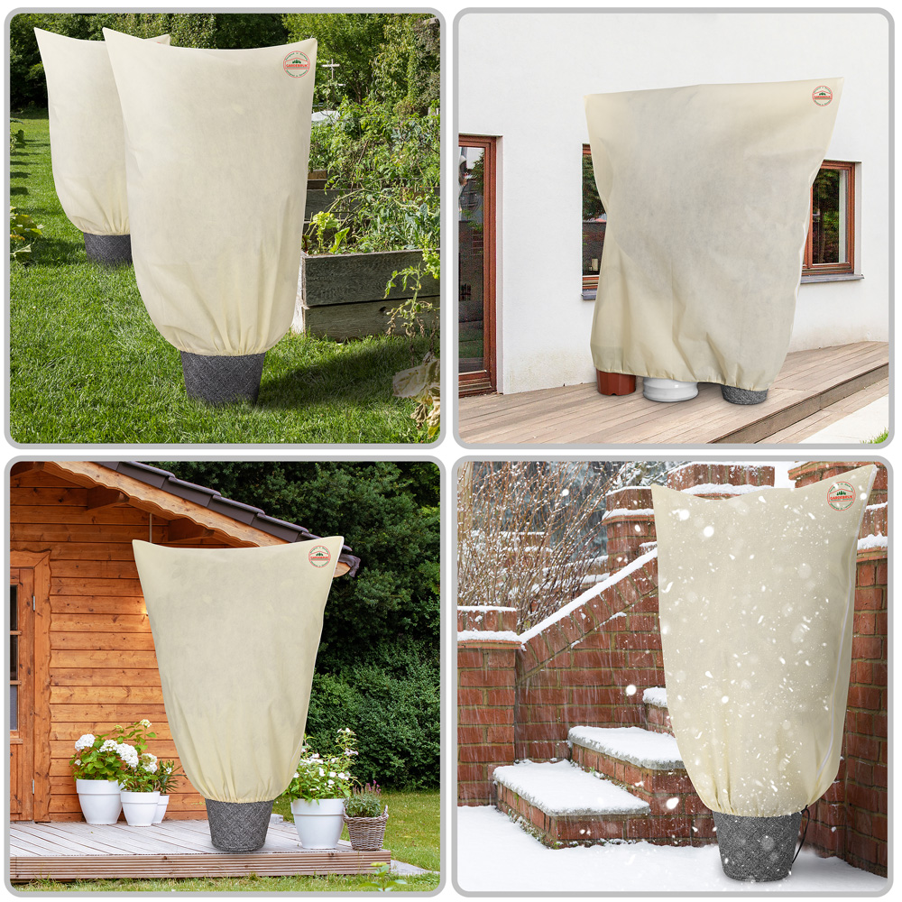 Casaria Gardebruk® Pflanzenschutzhaube Beige 0,6x0,8m