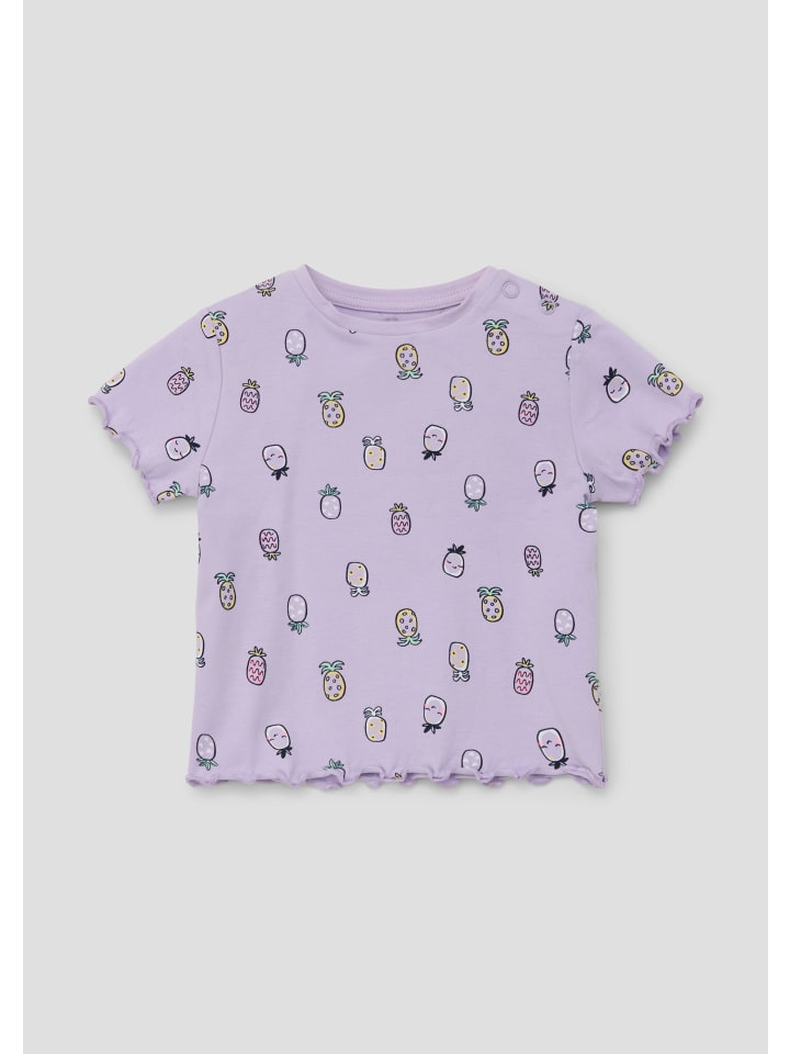 s.Oliver T-Shirt kurzarm in Lila günstig kaufen