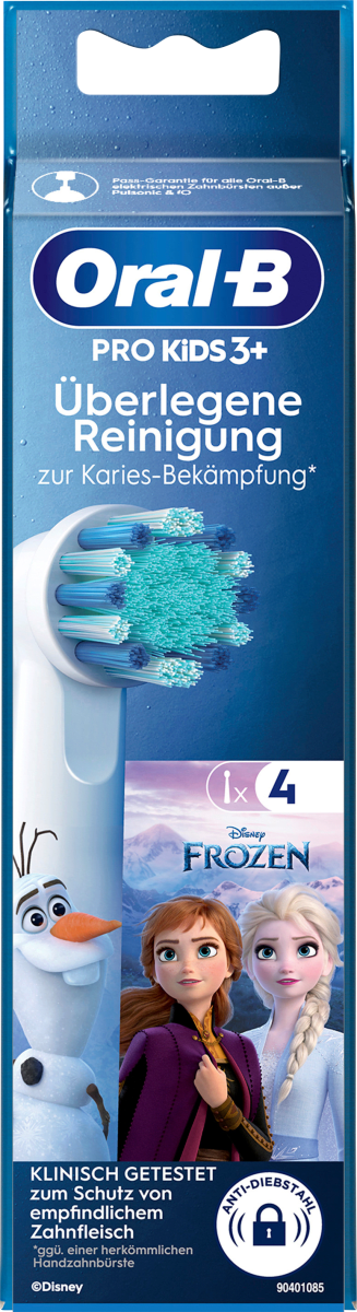 Aufsteckbürsten Kinder PRO Frozen, ab 3 Jahren, 4 St