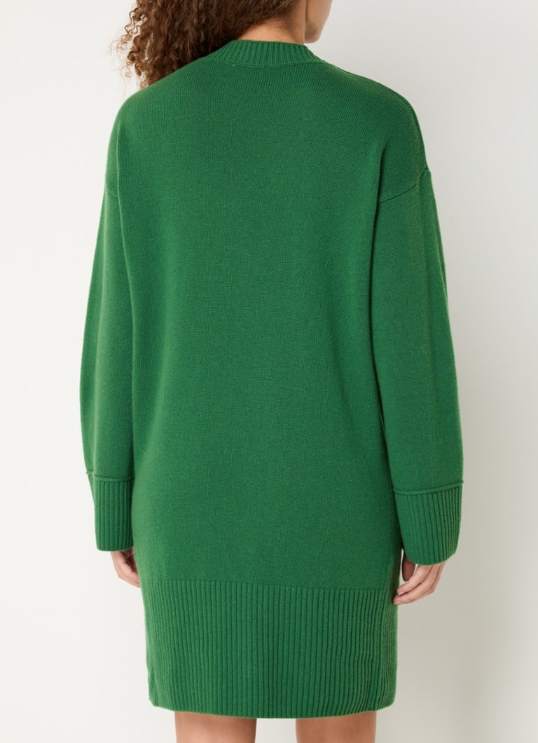 Minivestido de punto Benetton en mezcla de lana