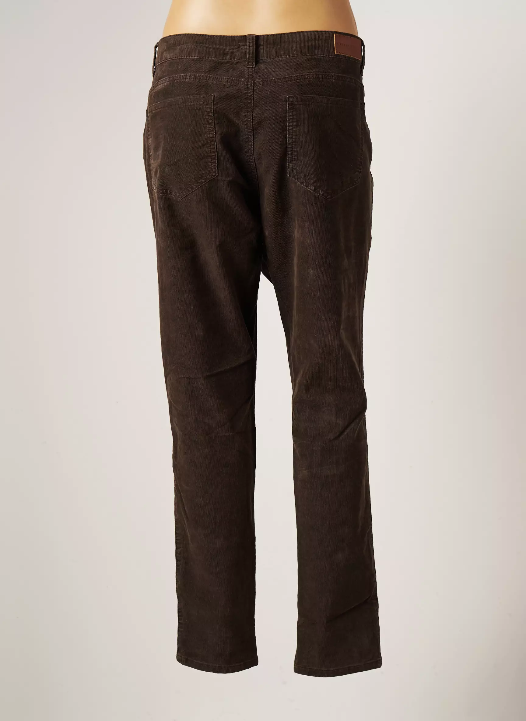 C Est Beau La Vie Pantalons Droits Femme couleur marron