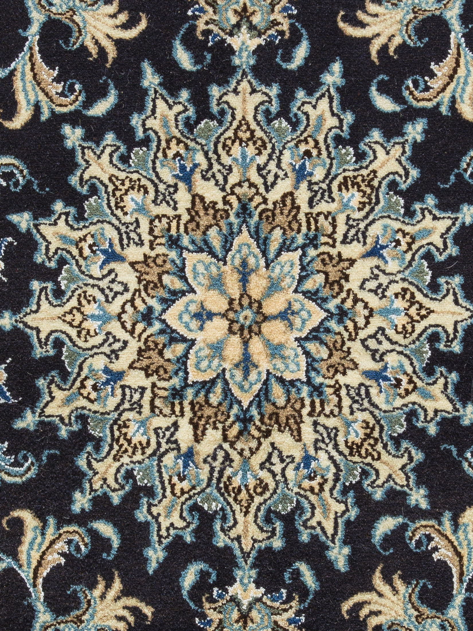 Kaschmar Nain 12 Lah ca. 142 x 208 cm, Unikat / Einzelstück